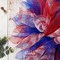 Royal Blue Metallic Mesh Ribbon, 10 inch x 30 feet(10Yard), Royal Blue with Royal Foil, Use for 4th of July Wreath